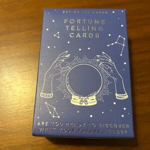 Fortune Telling Cards Set unwrapped box but never used